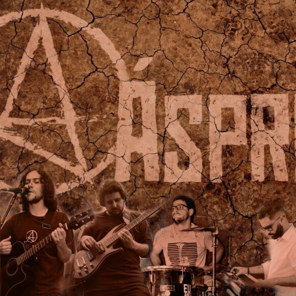 Show com banda Áspro: rock, poesia e ‘fantaseiação’