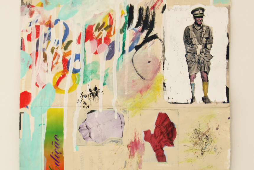 Pinturas de Iago Marques exploram suportes midiáticos; exposição fica aberta até 25 de setembro Pinturas de Iago Marques exploram suportes midiáticos; exposição fica aberta até 25 de setembro