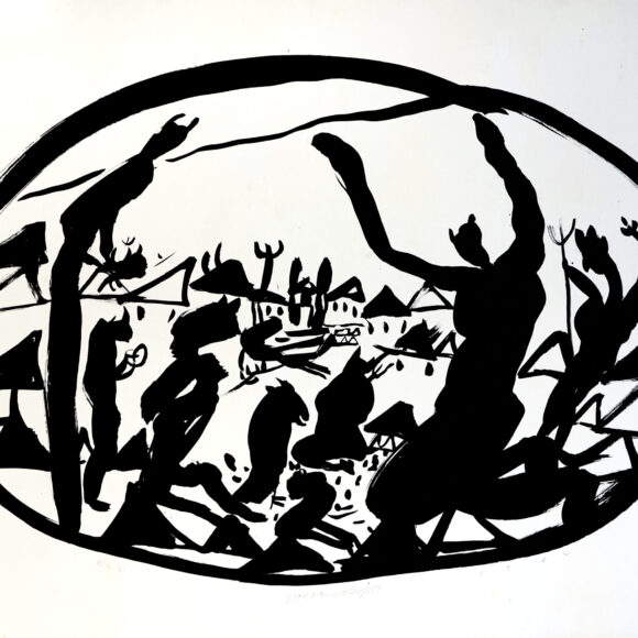 Série da década de 80 do artista Jorge dos Anjos é retomada e curada a partir do perspectivismo quilombista em exposição