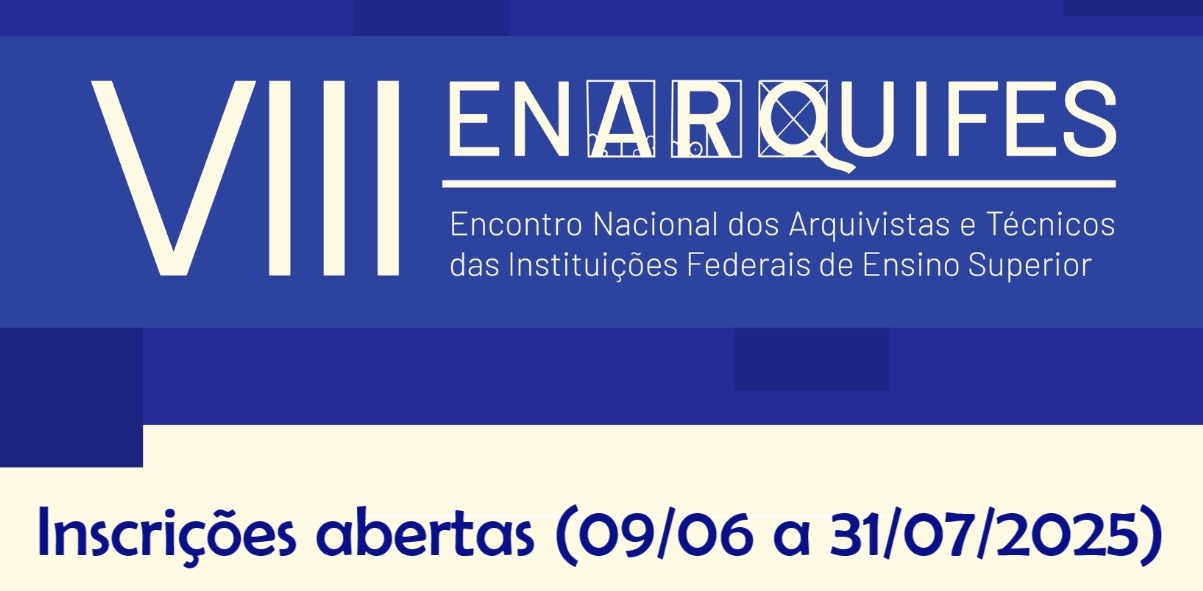 UFMG sediará o VIII ENARQUIFES, principal encontro de arquivistas e profissionais de arquivos das universidades federais