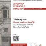 Ciclo de Palestras debate os 130 anos do Arquivo Público Mineiro