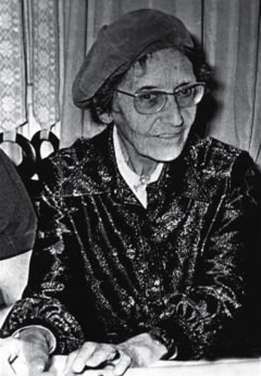 Helena Antipoff, pioneira na psicologia educacional na UFMG (1970)