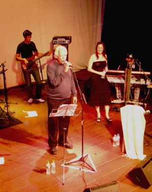 Robson Santos em show em Ouro Preto: inspira&ccedil;&atilde;o espont&acirc;nea