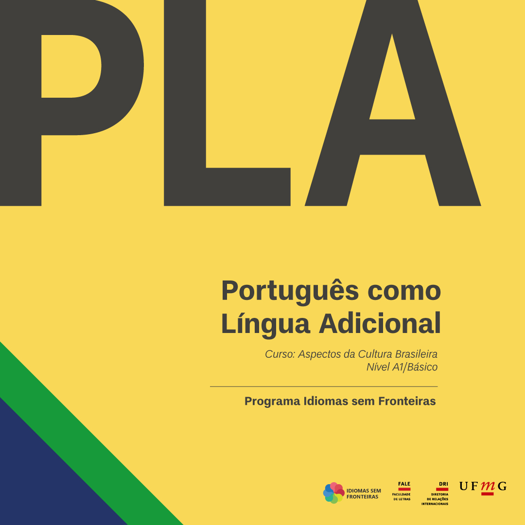 Início das aulas do curso PLA - Português como Língua Adicional