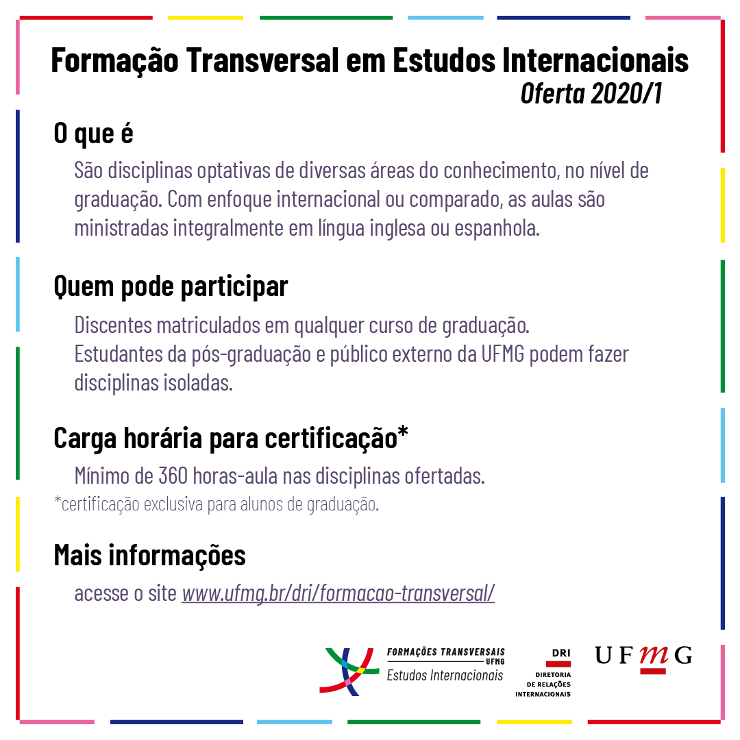 UFMG divulga pontuações mínimas e máximas dos cursos de graduação