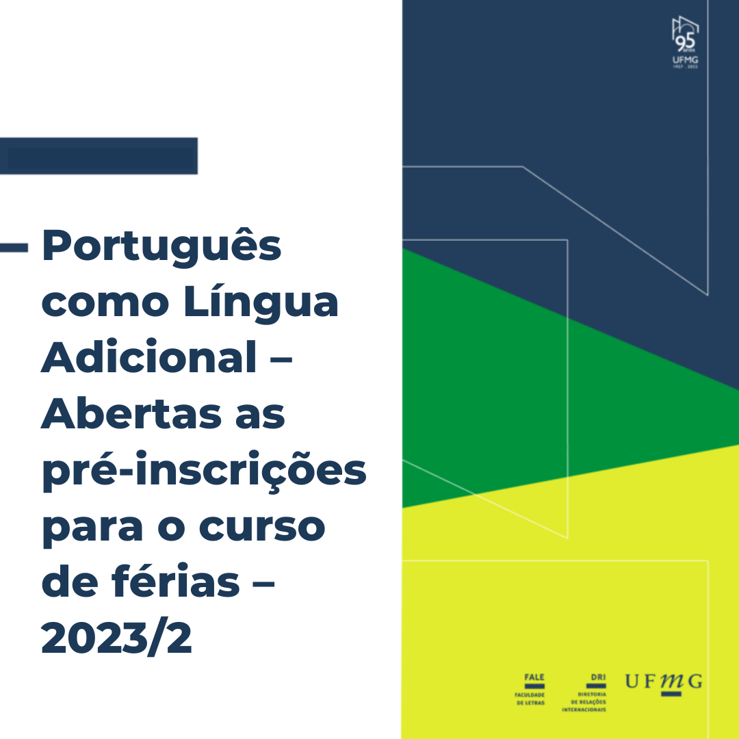 Curso de Português como Língua Adicional - Estrangeiros