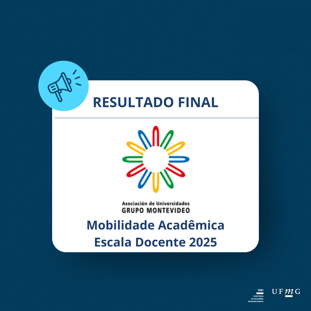 A Diretoria de Relações Internacionais (DRI) torna público a lista com o resultado final referente à Chamada 24_2024 do Programa Escala Docente AUGM.  Acesse a lista aqui.