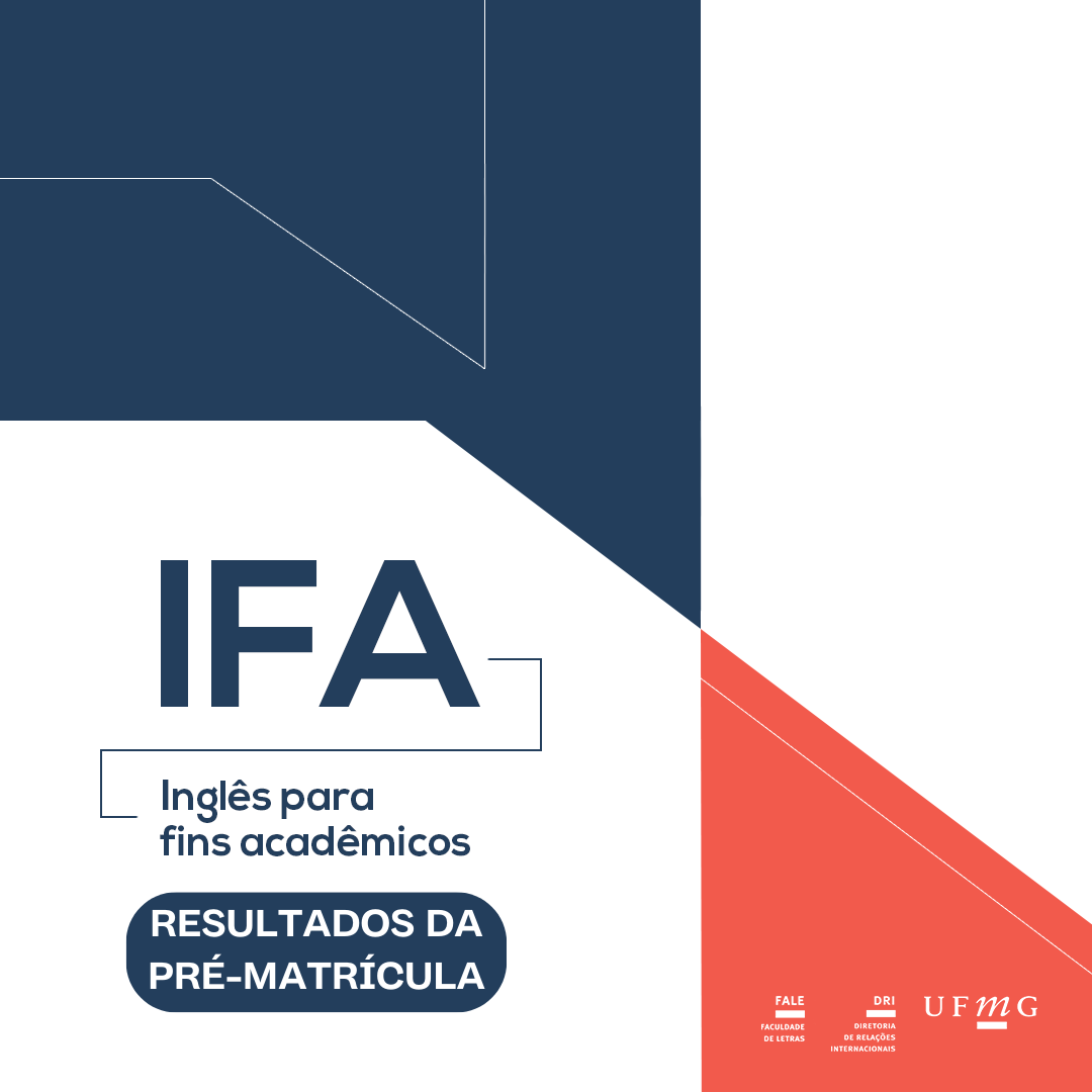 O Setor de Proficiência Linguística da DRI divulga as listas dos estudantes que realizaram a pré-matrícula nas disciplinas de Inglês para Fins Acadêmicos 2025/2. Entre os dias 22 e 29 de agosto de 2025, o Setor de Proficiência Linguística da DRI solicitará aos colegiados que realizem a inclusão dos estudantes de graduação e pós-graduação nas turmas correspondentes. Portanto, não é necessário que os estudantes entrem em contato com seus colegiados de graduação ou com as secretarias de pós-graduação para solicitar a inclusão. Posteriormente, enviaremos um e-mail aos alunos solicitando que verifiquem no Moodle se o procedimento foi realizado. Início das aulas: As aulas começarão na próxima semana, nos dias 25/08 (turmas de segunda e quarta) e 26/08 (turmas de terça e quinta). Confira aqui a lista com as salas de cada turma.