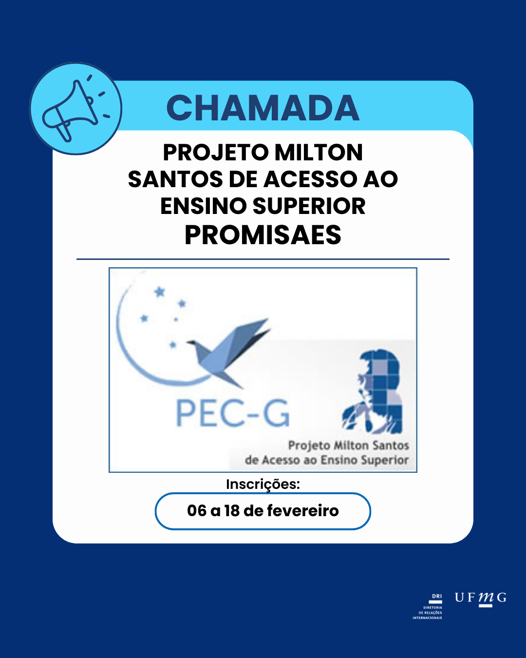 Data limite para submissão de propostas: