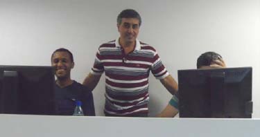 1º a 05 de julho/2013, os analistas João Carlos Lages, Ronaldo Araújo Costa e Fábio Luiz de Morais estiveram em João Pessoa, na Paraíba, participando de treinamento da Escola Superior de Redes