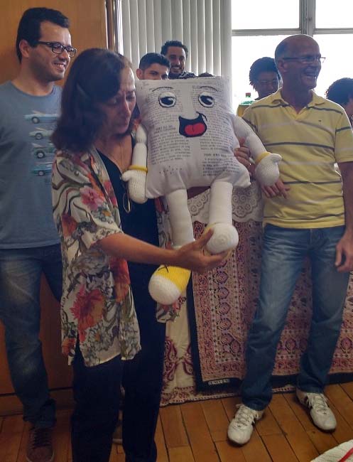 Enfim, a surpresa da festa: O mascote do Sistemático