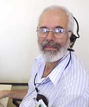Luiz Eugênio de Almeida Oliveira (Leão), integrante da equipe do CECOM desde 1972