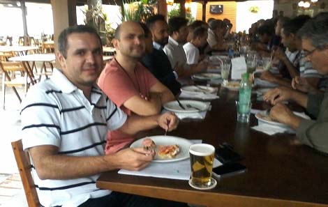 Bruno Oliveira, Hugo, Thiago Moreira, Euler, Ronaldo e Josemar