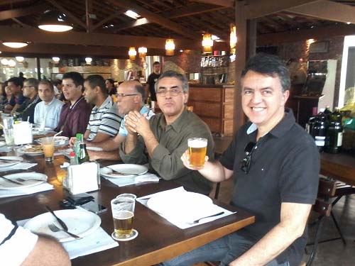 Carlos Alfeu, Ronaldo, Helvécio, Josemar, Matheus, José Eugênio e David