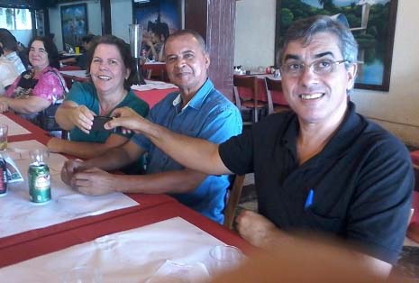 Aposentadoria da Márcia em 16/06/2016, no Restaurante Casarão