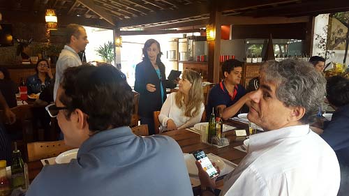 Lelé, Aída, Antônio Higino e Carlos Roberto
