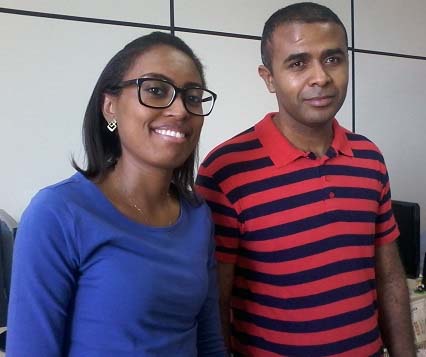 Patrícia Nascimento e Josemar Pereira