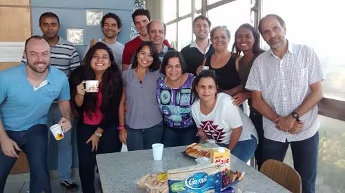 Vítor, Josemar, Bárbara, Lucas, Thiago Diniz, Ana, Mário, Denise, Rainer, Ana Lúcia, Lucimara, Patrícia e Raimundo