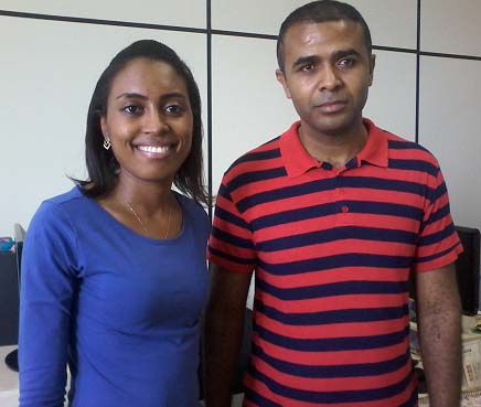 Patrícia Nascimento e Josemar Pereira