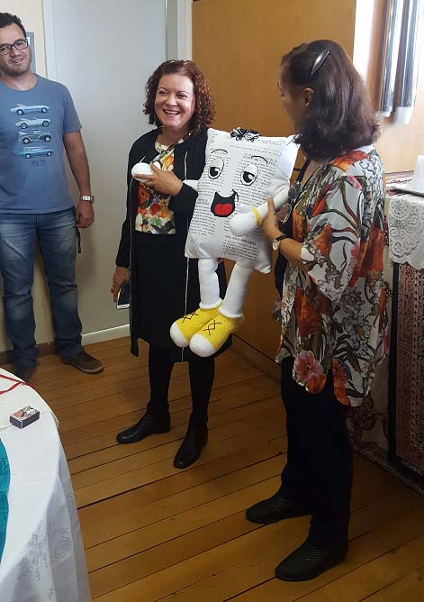 Marco Túlio, QQ, o mascote e Lelé