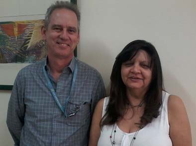 Prof. Diógenes e Rosa