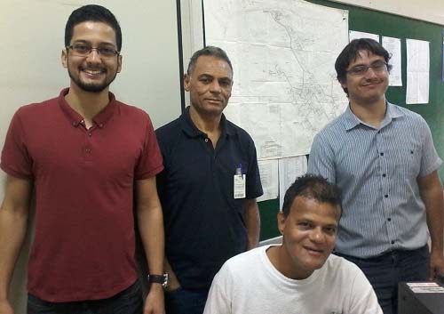 Adair, Beto, Marquinhos e Oséias