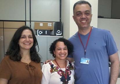 Soraya, Karina e Marcelo