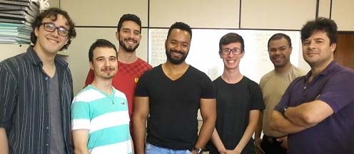 Francisco Malaguti, Luiz Alberto, Pedro Fortini, Thiago Moreira, Alan Jovane, Walison Dias e Euler