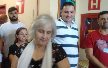 Aaron, Talita Chaim, Vicentina, Felipe e Gladson