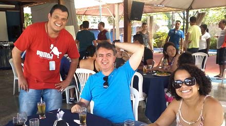 Rafael Rocha, Carlos Alfeu e Karina