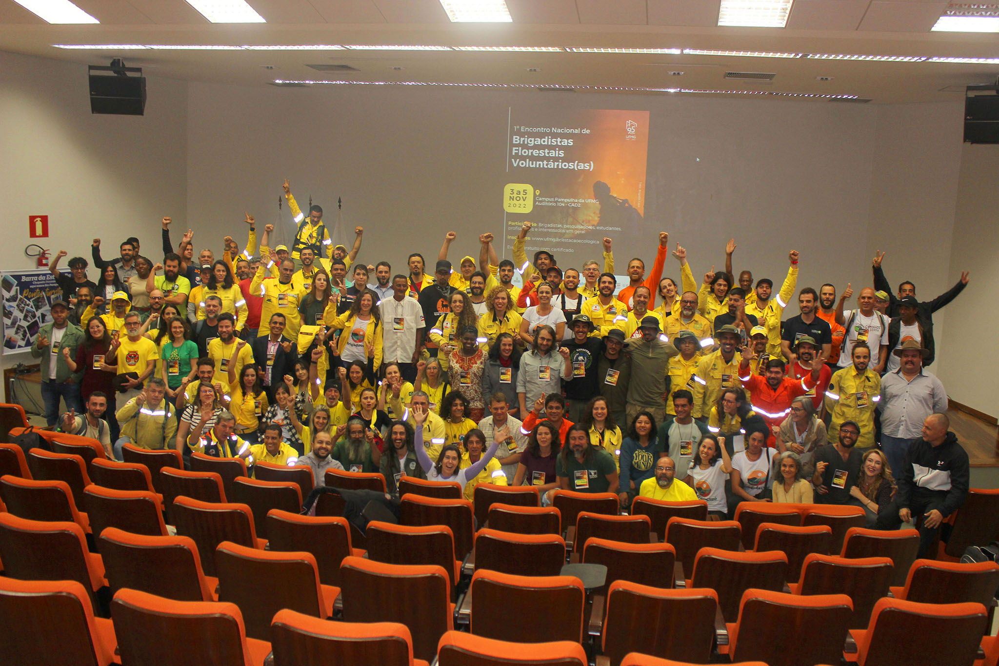 Evento realizado no CAD2 (campus Pampulha) foi um marco para a valorização da categoria | Foto: Comunicação Proex