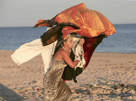 Mafalda Saloio no espet�culo Felicita��es madame: atriz vai coordenar oficina sobre improvisa��o c�nica (Foto: arquivo pessoal)