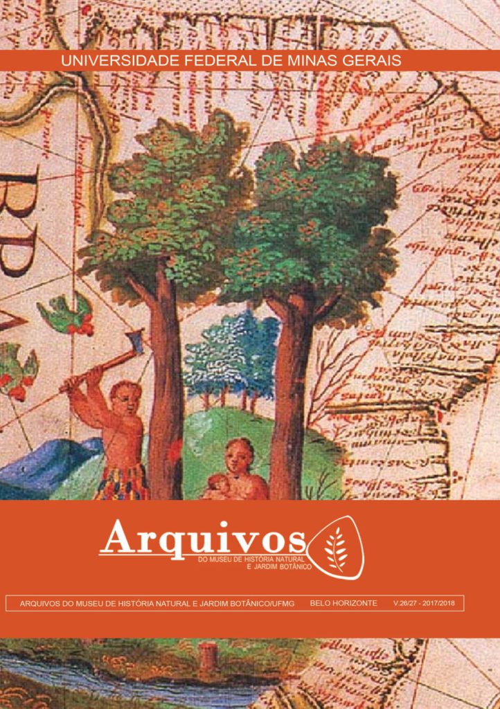 Arquivos do Museu de História Natural e Jardim Botânico da UFMG - Periódico