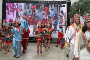 Apresentação do grupo Fitas Foto: Ana Cláudia Mendes I UFMG