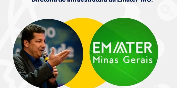 Vitório Alves Freitas assume a Diretoria de Infraestrutura da Emater-MG