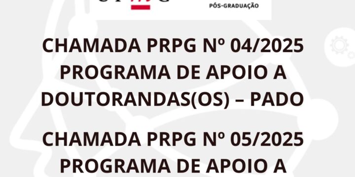 Cronograma Seleção Interna PADO/PAME