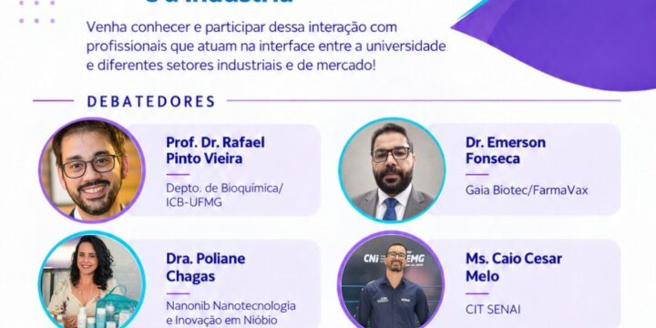 Roda de conversa – Caminho entre a academia e a indústria