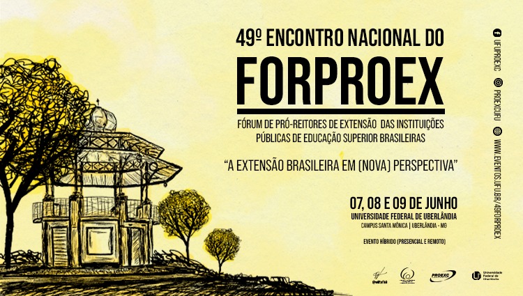 49º Encontro Nacional FORPROEX - 07,08 e 09 de junho de 2022