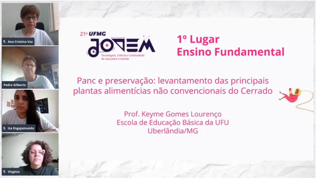 Ano passado, 36 trabalhos foram premiados pela feira da educação básica (Reprodução YouTube Extensão UFMG)