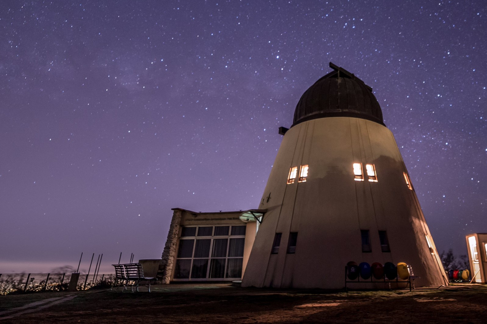 Observatório Astronômico Frei Rosário (OAFR), da UFMG, que fica na Serra da Piedade, em Caeté | Foto: Leonardo Barçante