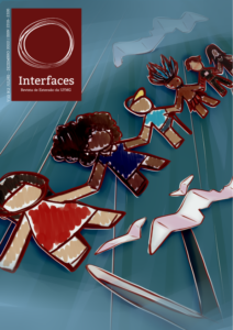 Capa do novo número da revista Interfaces da UFMG | Criação de Lucas Rodriguês Silva