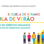 Identidade visual da Escola de Verão - Educação em Direitos Humanos | Comunicação Proex UFMG