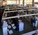 Em 2022 a feira a Frebat ocorreu de forma hibrida com estandes presenciais e virtuais / Foto: Redes Sociais Museu Itinerante Ponto UFMG