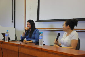 Ada Lopes e Meghie Rodrigues falam sobre crise ambiental e desinformação / Foto Eduardo Maia 