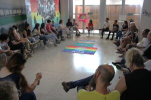Roda de conversa - TSJ movimento de rua promovida pela PUC direitos humanos e com participação de estudantes da Polos UFMG / Foto: Giulia Di Napoli - PROEX
