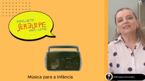 Vídeo sobre programa de rádio do projeto Serelepe música foi um dos selecionados - reprodução YouTube