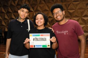 Estudantes extensionistas participantes da 22ª edição realizada em 2023 | Foto: Raphaella Dias/UFMG