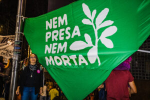 Professora Guiomar Frota foi um das representantes da Universidade Foto Thiago Furbino