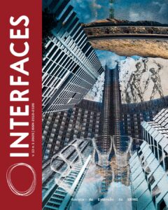 Capa da atual edição da Revista Interfaces | Proex UFMG