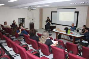 Encontros abordaram, entre outros assuntos, a matriz de referência para os Cenex | Foto: Eduardo Maia/Proex